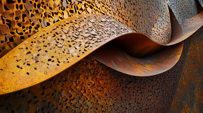 As Ideias de Aço Corten: Textura e Estilo