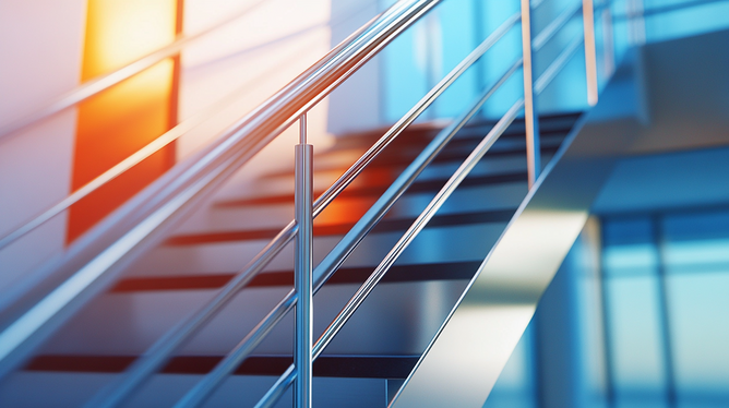 Corrimão de Escada em Aço Inox: Segurança e Estilo