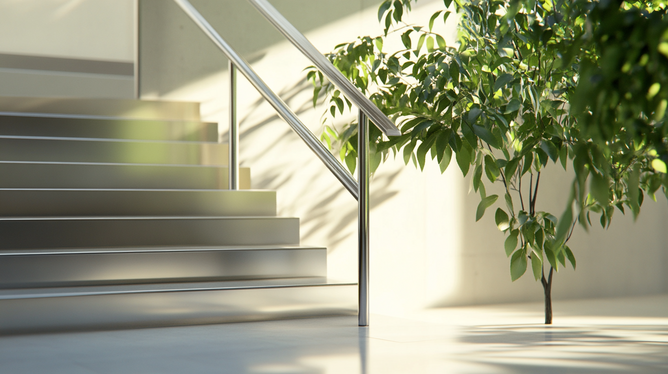 Corrimão de Inox Quadrado: Elegância e Segurança