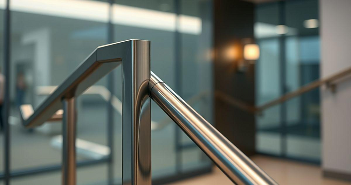 Corrimão de Inox Quadrado: Estilo e Segurança