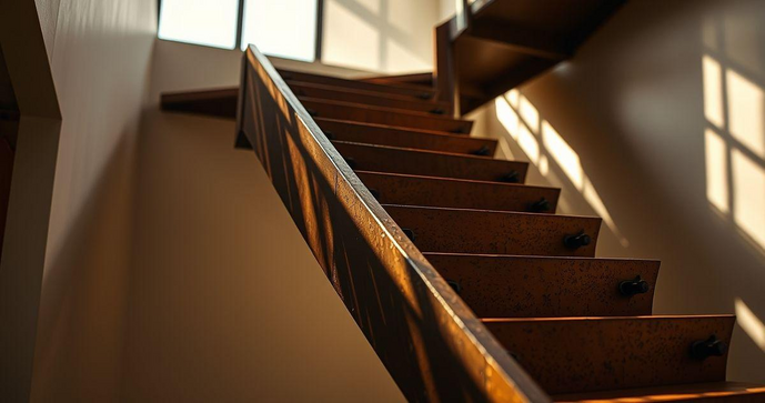 Escada em Aço Corten: Beleza e Durabilidade