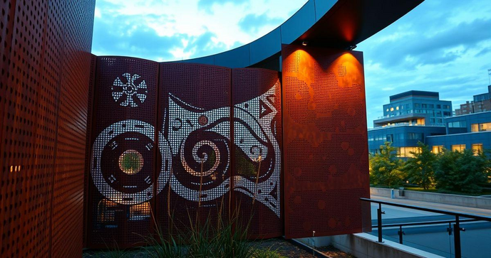 Aço Cortem Perfurado: Descubra Seus Benefícios e Aplicações