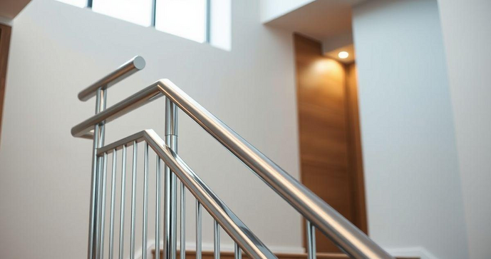 Corrimão de Escada em Inox: Beleza e Segurança