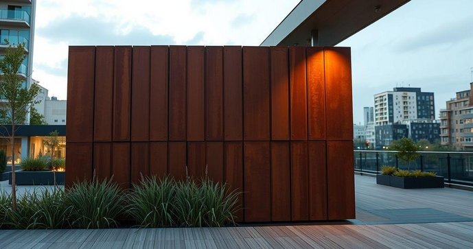 Painel Aço Corten: Descubra Vantagens e Aplicações para Seu Projeto