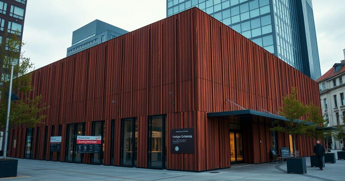 Fachadas Modernas com Aço Corten: Estilo e Durabilidade em Seu Projeto