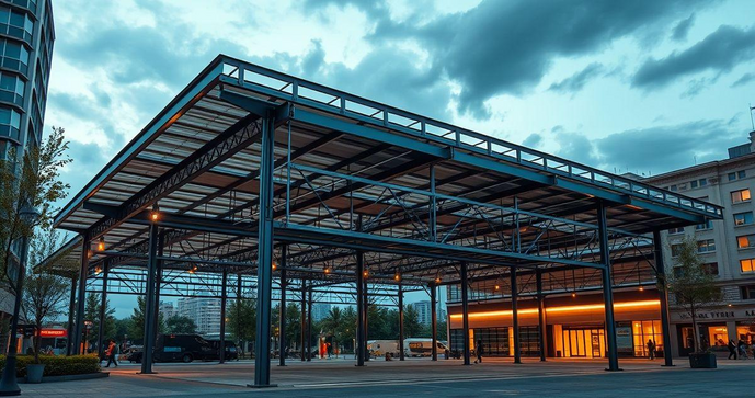 Guia Completo sobre Estrutura Metálica para Telha Sanduíche em Projetos Modernos