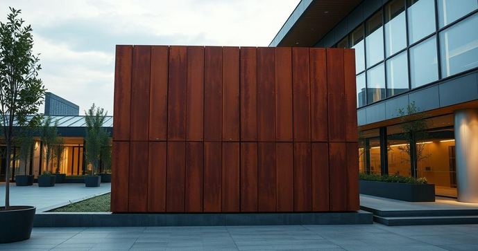 Descubra as Vantagens da Placa Aço Corten para Projetos Modernos