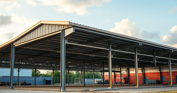 Estrutura Metálica para Telha Sanduíche como Solução Eficiente