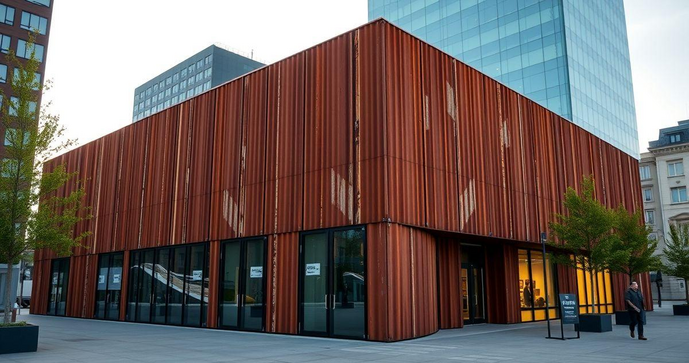 Fachadas de Aço Corten: Durabilidade para Seu Projeto Arquitetônico