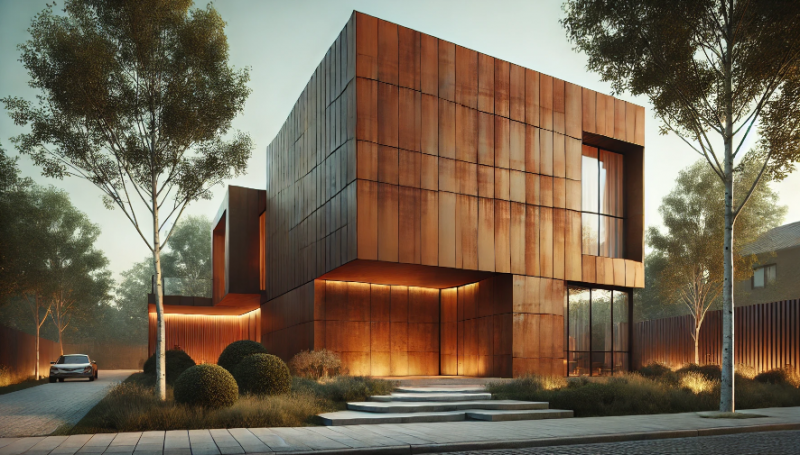 Vantagens do Aço Corten em Fachadas que Você Precisa Conhecer