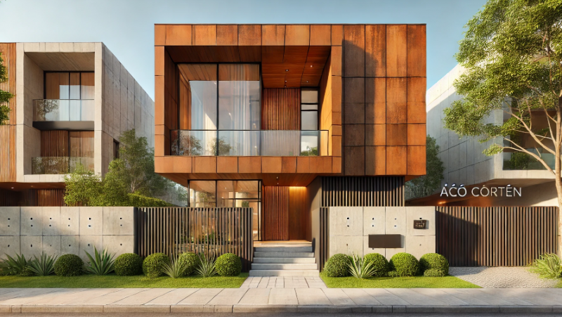 Aço Corten para Fachada: A Beleza e Durabilidade em Destaque