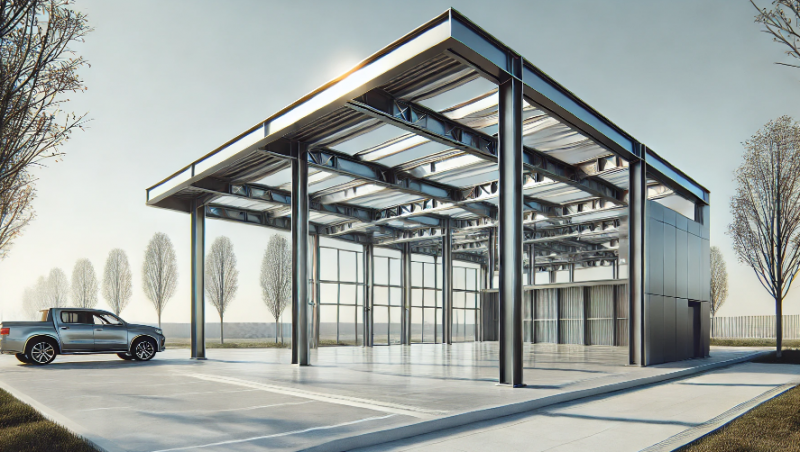 Estrutura metálica para garagem: Saiba como ela pode tornar seu espaço ainda mais funcional e seguro