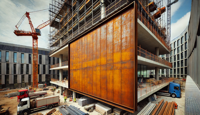 Vantagens da Placa de Aço Corten para Construções