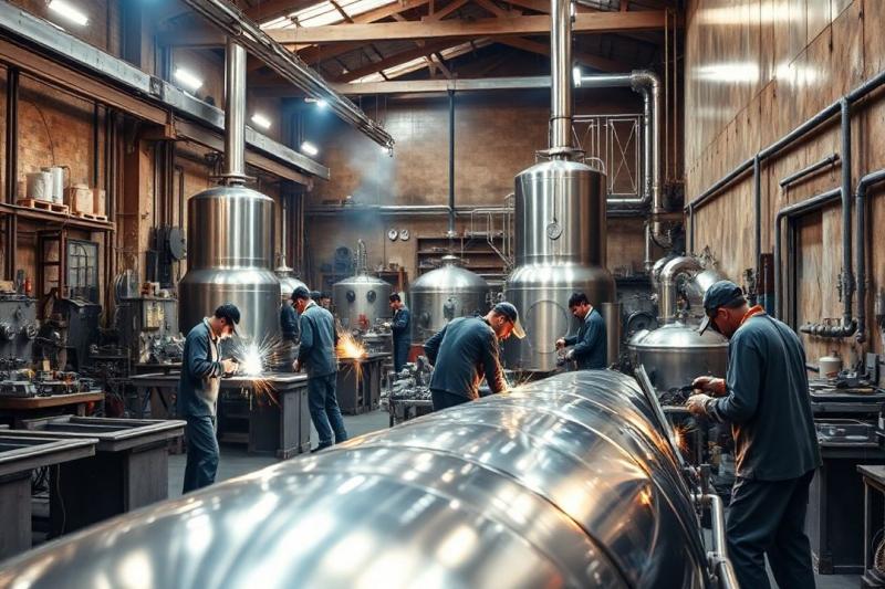 Caldeiraria de Inox: Soluções Eficientes