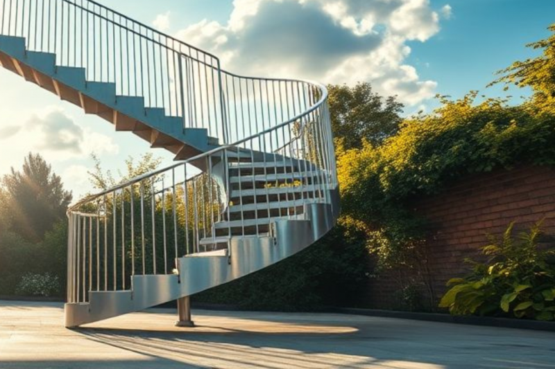 Escada de Aço: Vantagens e Dicas para Escolher a Ideal para Seu Projeto