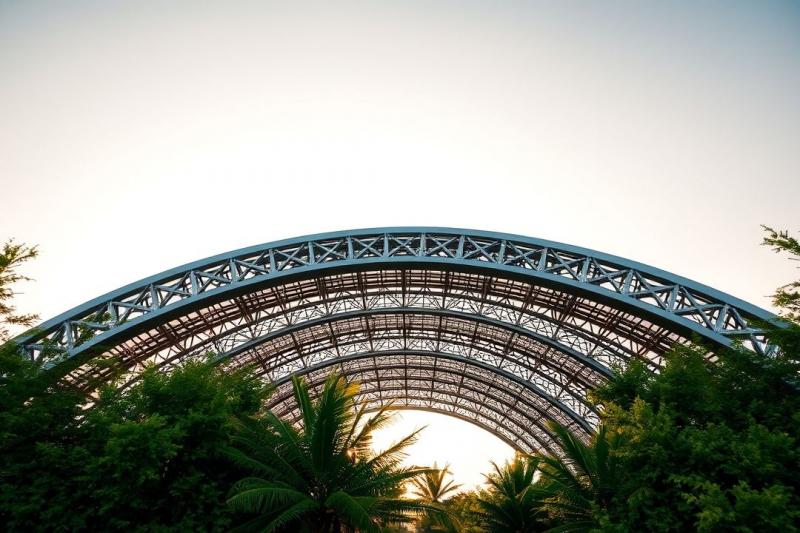 Estrutura Metálica em Arco: Vantagens e Aplicações