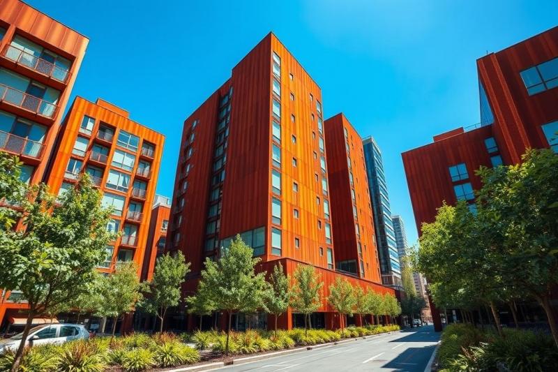 Fachadas em Aço Corten: Estilo e Durabilidade para Seu Projeto Arquitetônico