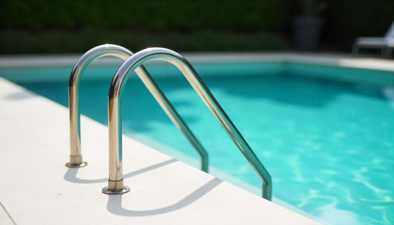 Corrimão de inox para piscina é a escolha ideal para segurança e estilo na sua área de lazer